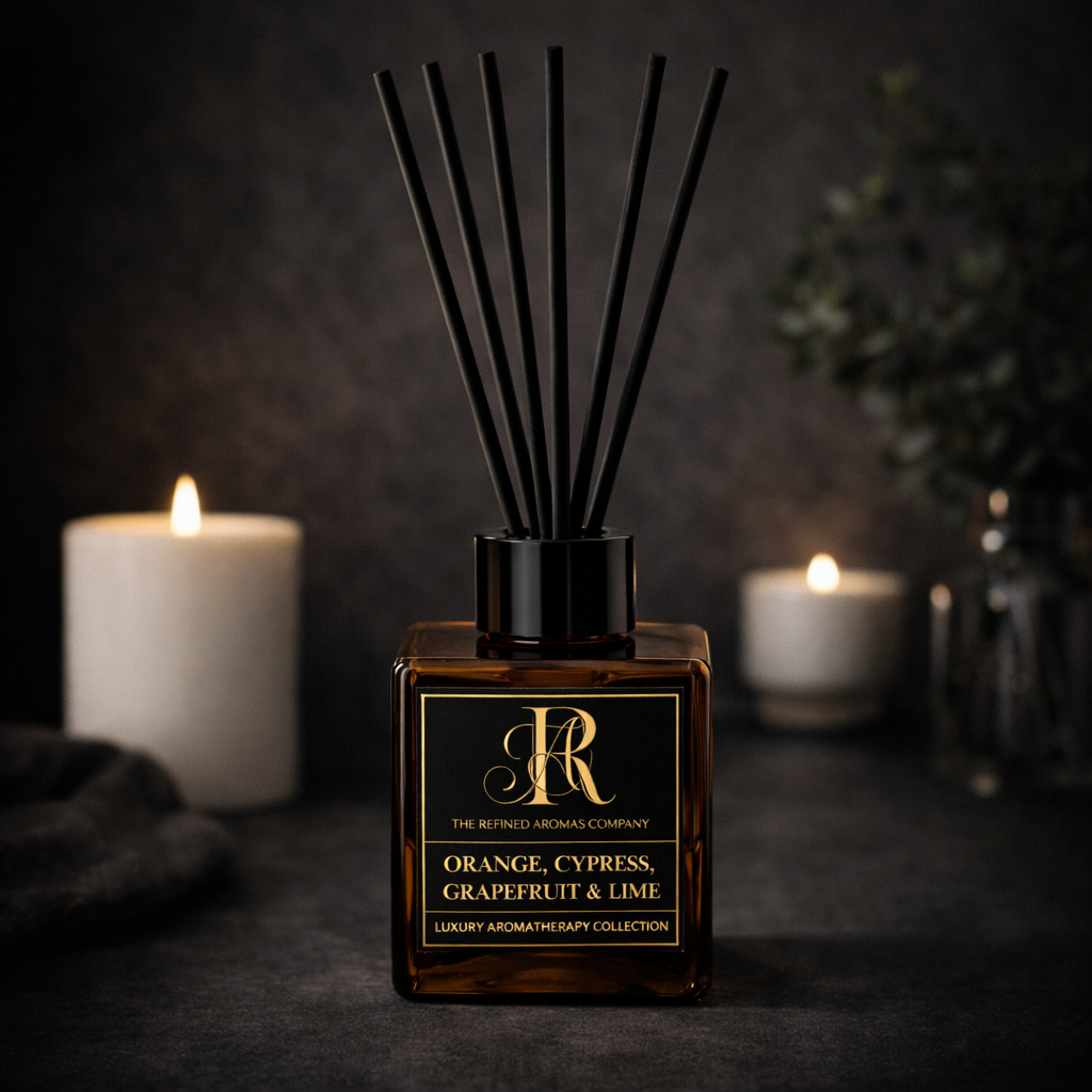Orange, Cypress, Grapefruit & Lime - Aromatherapy Reed Diffuser 100ml