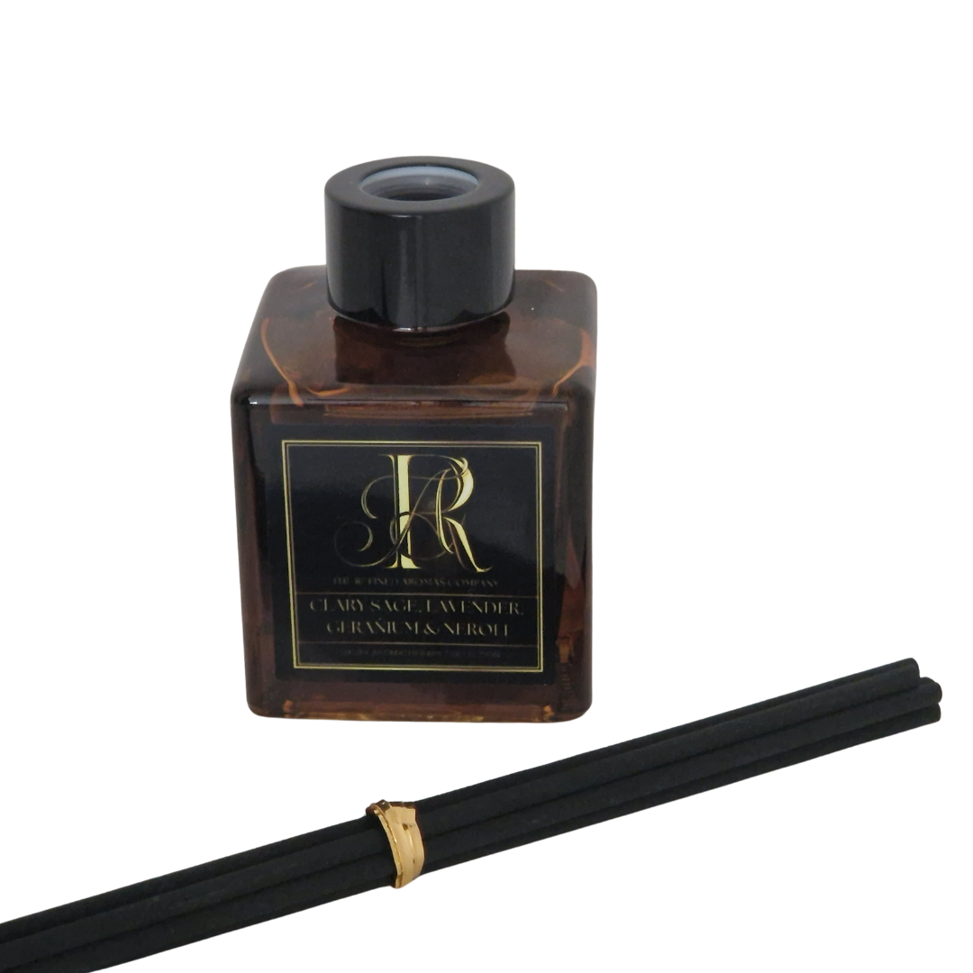 Clary Sage, Lavender, Geranium & Neroli - Aromatherapy Reed Diffuser 100ml