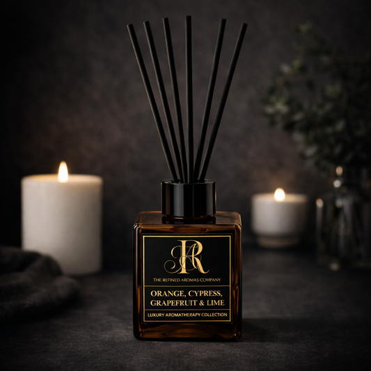 Orange, Cypress, Grapefruit & Lime - Aromatherapy Reed Diffuser 100ml