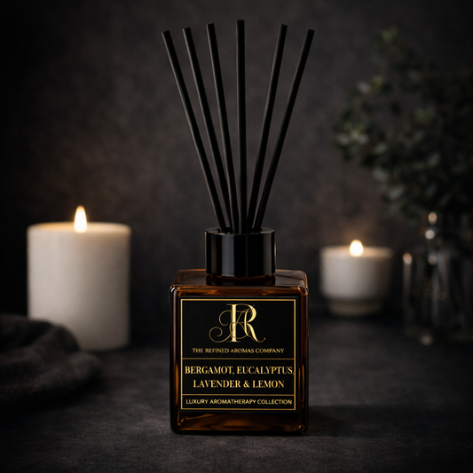 Bergamot, Eucalyptus, Lavender & Lemon - Aromatherapy Reed Diffuser 100ml