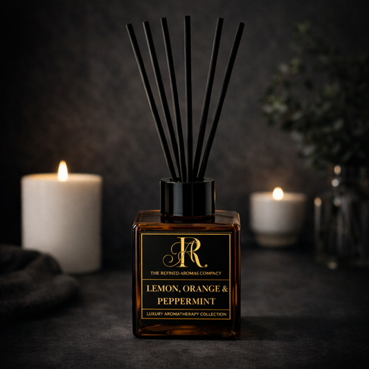 Lemon, Orange & Peppermint - Aromatherapy Reed Diffuser 100ml