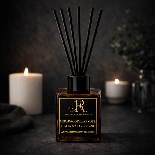 Cedarwood, Lavender, Lemon & Ylang Ylang - Aromatherapy Reed Diffuser 100ml