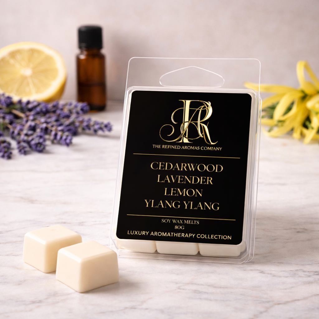 Cedarwood, Lavender, Lemon & Ylang Ylang - Aromatherapy Wax Melts 80g