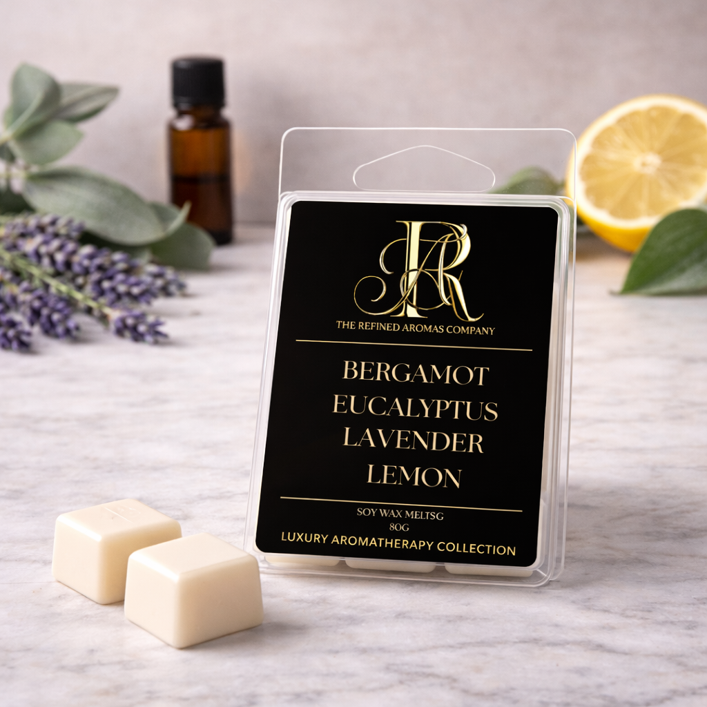 Bergamot, Eucalyptus, Lavender & Lemon - Aromatherapy Wax Melts 80g