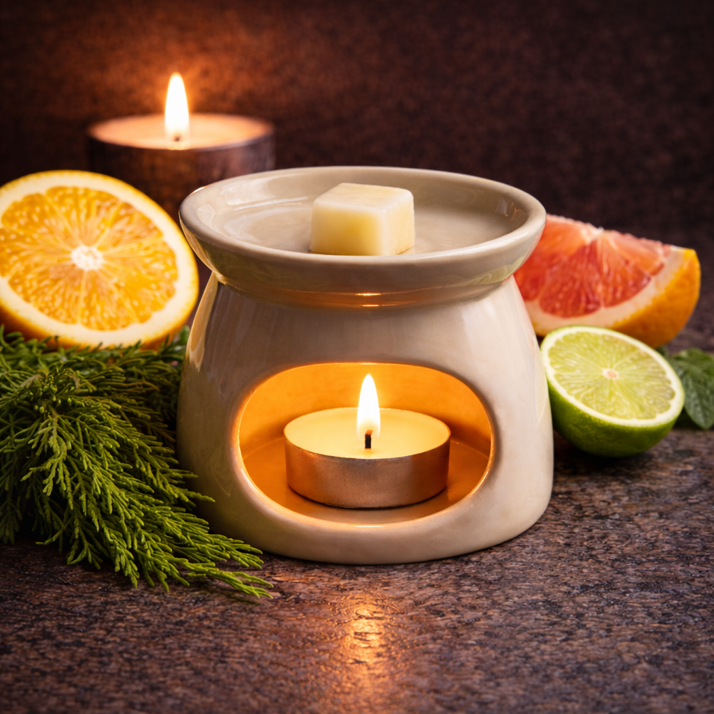 Orange, Cypress, Grapefruit & Lime - Aromatherapy Wax Melts 80g