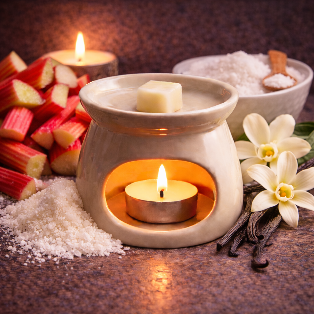 Rhubarb, Sugar & Vanilla Wax Melts