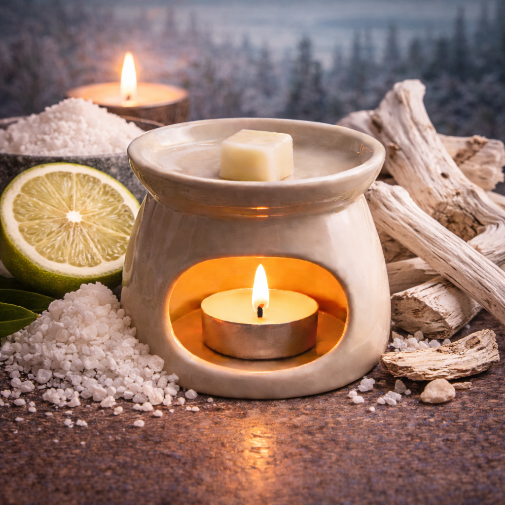 Sea Salt, Bergamot & White Woods Wax Melts