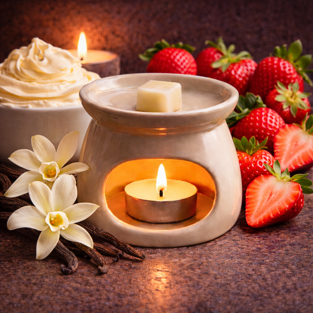 Vanilla, Buttercream & Strawberry Wax Melts